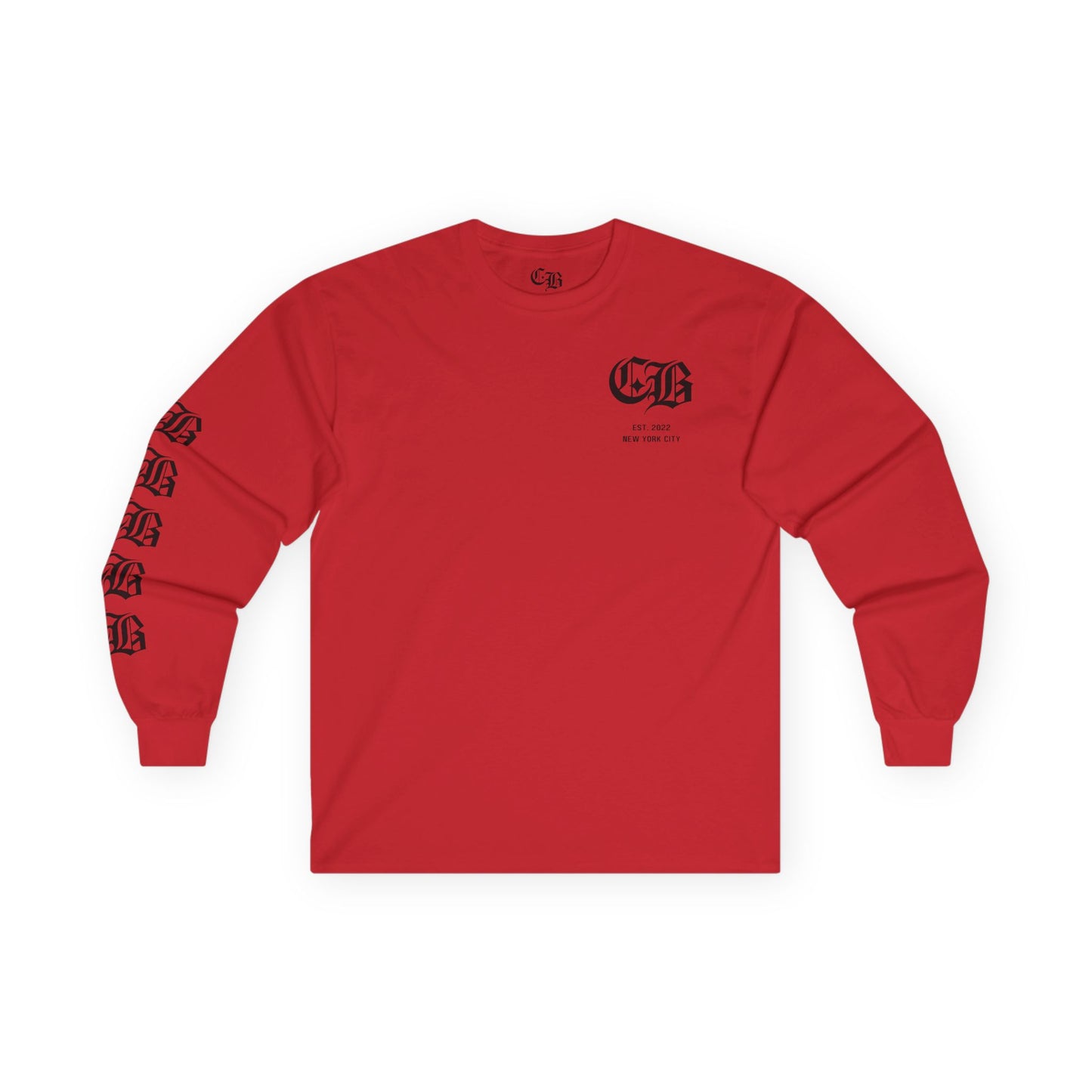 Cherry Bomb Long Sleeve Tee (Red)