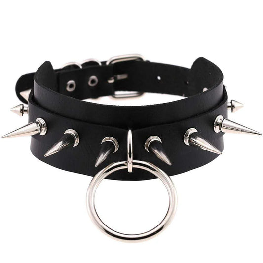 Spiked O-Ring Choker