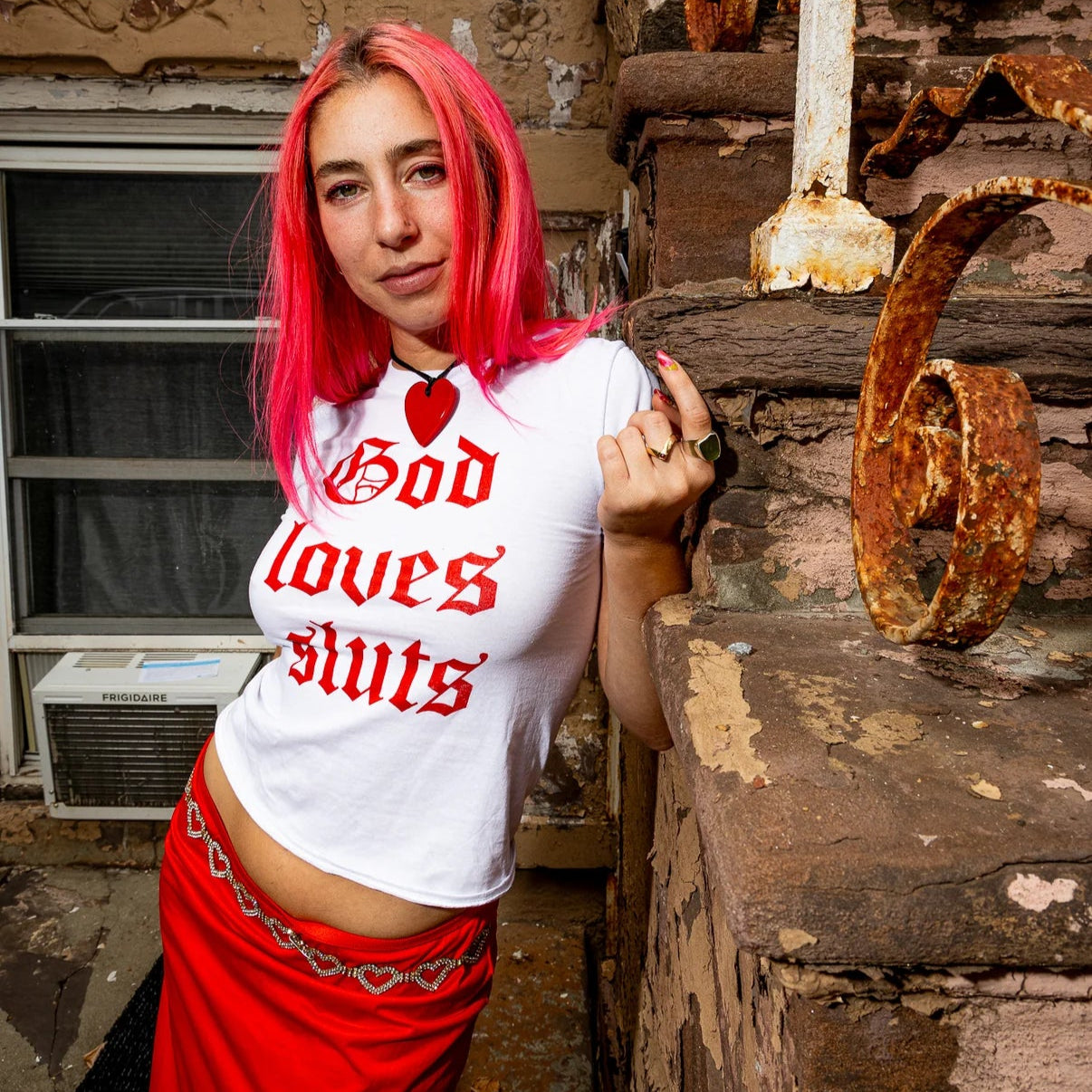 God Loves Sluts Baby Tee