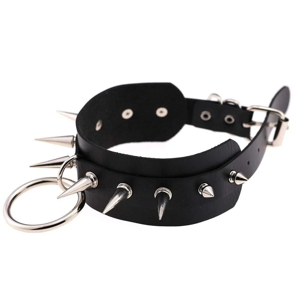 Spiked O-Ring Choker