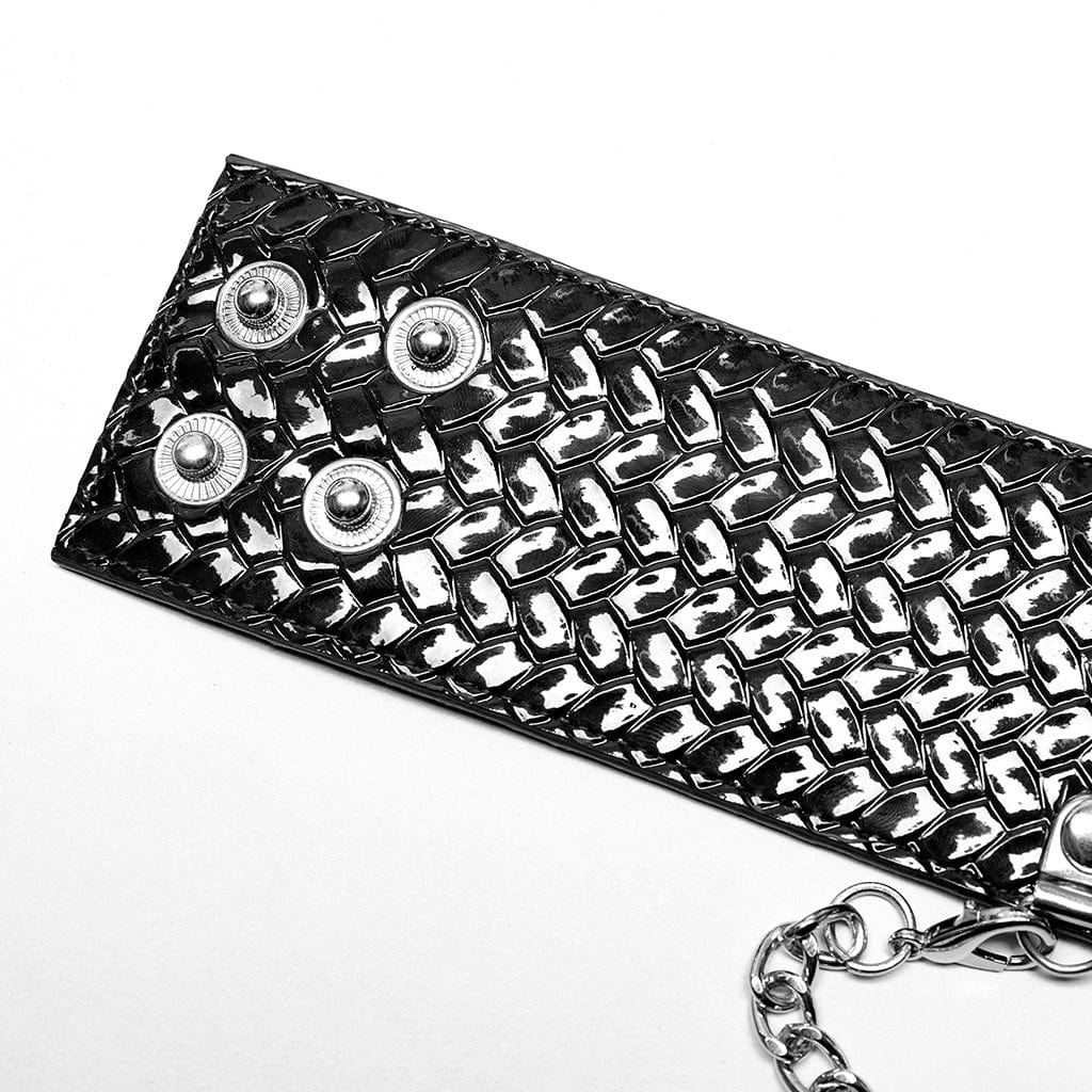 Spiked Chain Collar (Black)